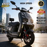 2000W EV 60V/72V 2026 Scooter Motorcycle 300KG Load 3 Speed Chilwee Disc Brake Scooter Electric Bike
