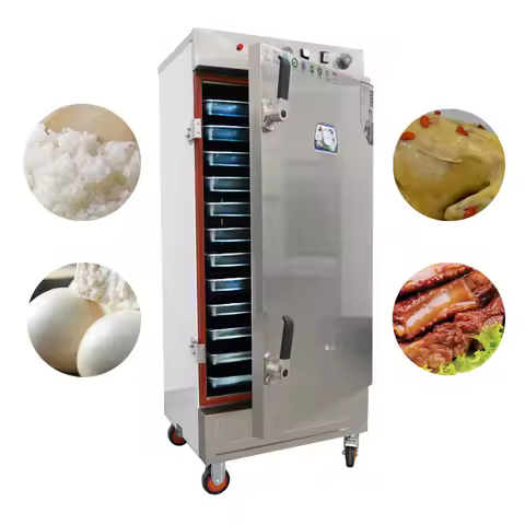 High Quality Electric Food Steamer Commercial Gas Chicken Machine Steamer Industrial Electric Rice S