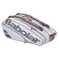 Babolat กระเป๋าเทนนิส RH9 Pure Wimbledon 2026 Tennis Bag | White/Dark Beige ( 751240 )