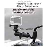 360° Motorcycle Bike Camera Mount Bracket for Action Camera