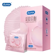 Durex Condoms Fetherlite Hyaluronic Acid Condom for Men Lubricated Natural Rubber Latex Sexual Toys 18+