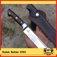 Golok Sembelih Custom Premium Baja Bohler K110 Sangat Tajam Original