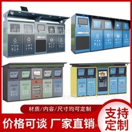 Recycling Bin Manufacturer Classification Bin Door Opening Trash Bin Waste Product Community Garbage