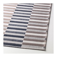 1k3a 683 Mittbit Long Black Beige And White Tablecloth P130cm