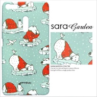 【Sara Garden】客製化 手機殼 Samsung 三星 Galaxy A50 手繪毛衣北極熊 保護殼 硬殼