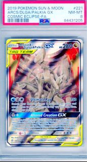 Pokemon Card  PSA graded tag team APD GX