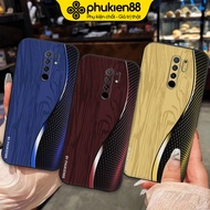 Xiaomi Redmi 9 / Redmi9 case with luxurious patterns for men, wood grain