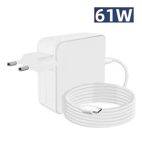 61W 20.3V USB C PD Laptop Adapter Charger for MacBook NEW Air Pro 13 12 Inch A1540 A1646 A1718 Type 