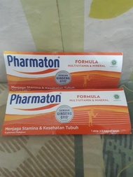 PHARMATON FORMULA 5' MULTIVITAMIN MINERAL GINSENG SELENIUM swiss formula 1 STRIP ISI 5 KAPLET FIT G1