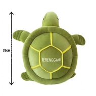 Fluffy Cute Plushie Turtle Plush Toy Anak Patung Comel Kura Kura Penyu Embroidery With TERENGGANU