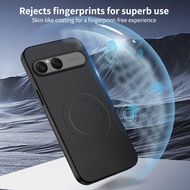 Cases For Sony Xperia 10 VII Carbon Fibre Magnetic Wireless Charging Shockproof Case For Xperia 10VI
