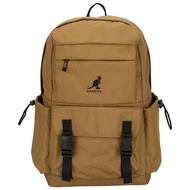 KANGOL袋鼠後背包-卡其