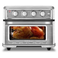 Cuisinart TOA-60 1800-Watts Airfryer, AFR Convection Toaster Oven, Silver air fry, convection bake, convection broil, bake, broil, Warm, toast