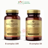 Solgar b complex 50 and b complex 100 tablets.