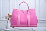 Tas Hermes Garden Party 30 GP30 Bubblegum Inside Grenat PHW Asli Ori