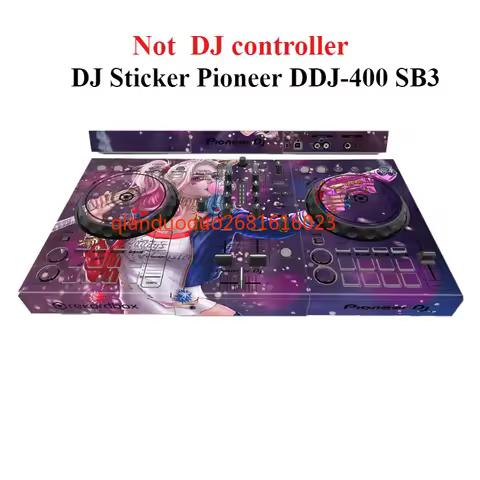 DJ Sticker Pioneer DDJ-400 SB3 DJ Player Controller Sticker Ddj400 Protective Film Without Leaving G