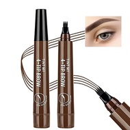 Waterproof Liquid Eyebrow Pencil Long Lasting Eyebrow Tattoo Pen Microblading Eyebrow Pen 4 Points E