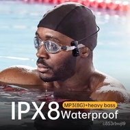 MI Underwater Bone Conduction Bluetooth Earone X8 Wireless Headones IPX8 Swimming Goggles Waterproof Headset MP3 Player