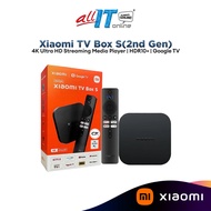 Xiaomi TV Box S (2nd Gen) 4K Ultra HD Streaming Media Player | HDR10+ | Google TV