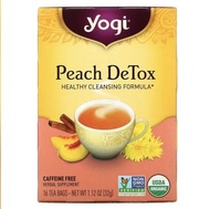 Yogi tea organic peach detox 有機草本花茶 排毒瘦身 桃味🍑