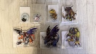數碼暴龍digimon WORLDMAKING ACRYLIC 亞古獸進化鏈立牌
