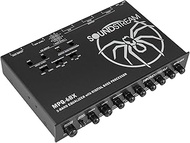 Soundstream MPQ-6BX 1/2 DIN 5-Band Car Audio Equalizer with Digital Bass Reconstruction – 7V RMS Out