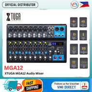 Xtuga MGA12 Series 99DSP12 Channel 48v Power Supply USB Audio Mixer DJ mixer Mini Audio Mixer Sound 
