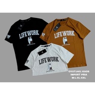 Imported men's t-shirts, bulldog motif cvu71461, spandex material, print application, size ML-XL-XXL