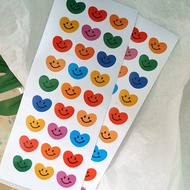 SS Mini Cute Emoji Heart Smile Heart Sticker for DIY Decoration Sticker Emoji Sticker Stationery 27 