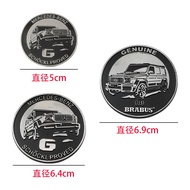 3D Metal Mercedes Benz G-Class BRABUS badge G63 G65 G700 G800 G900 G500 modification Rear trunk Fend
