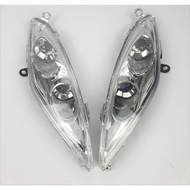 Flashmotor LC135 V1 X1 Signal Lamp Crypton Set with Socket & Bulb VISS (TINTED/CLEAR)