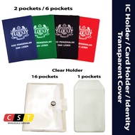 IC Holder / Card Holder / Identity Transparent Cover