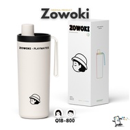 Zowoki Q18-800 Temperature-Retaining Water Bottle Premium Grade Cold-Hot Storage Glass Capacity 800 