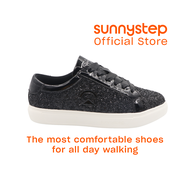 Sunnystep - Elevate Sneaker Stardust Black - Most Comfortable Walking Shoes