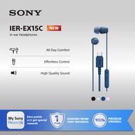Sony IER-EX15C Earphone USB Type-C Original | In-Ear Headset Mic & Remote Volume | Suara Jernih Ring