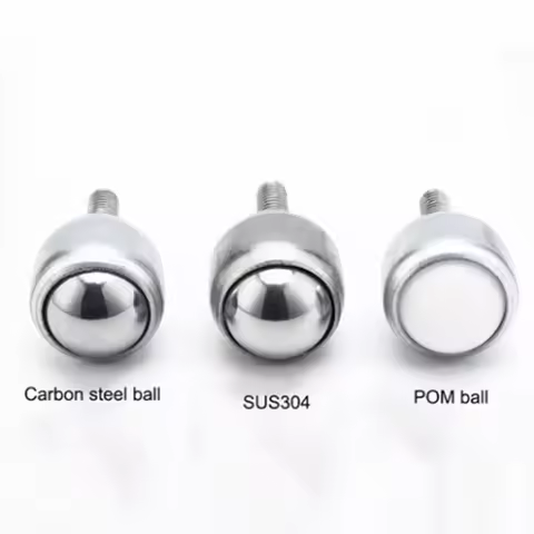 1Pcs Roller Ball Universal Wheel With Rod CY-12D-CY-40F Metal Swivel Ball Caster Wheel DIY Model Fur