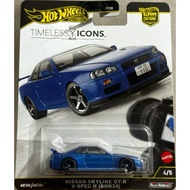Hot wheels premium euro speed 2025 timeless icons 2025 nissan skyline gt-r34 ferrari f50 la ferrari