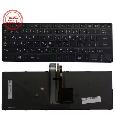 JP Laptop Keyboard FOR Toshiba Dynabook RZ73/UB RZ83/BB RZ83/CB R73/A R73/B RX7 Black backlight