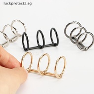# Beauty Fashion #  2pcs Metal 3 Rings Binder Notebook Hinged Rings Album Spiral Binder Rings Loose 