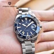 PAGANI DESIGN Original Seagull ST6 Fashion Mechanical Watch For Men Stainless Steel Japan VK67 Waterproof Men Clock