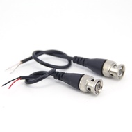 BNC Male Connector Q9 shielded Power Pigtail Cable BNC cord Wire Connectors coaxial signal for CCTV 