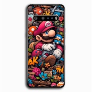 Hardcase Casing Custom Softcase LG V60 V50 V50S V40 V30 V20 Velvet G8X ThinQ 5G Super Mario AB3377 C