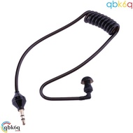 QBK6Q Earphone 3.5mm Mono Air Tube Stereo Headphone