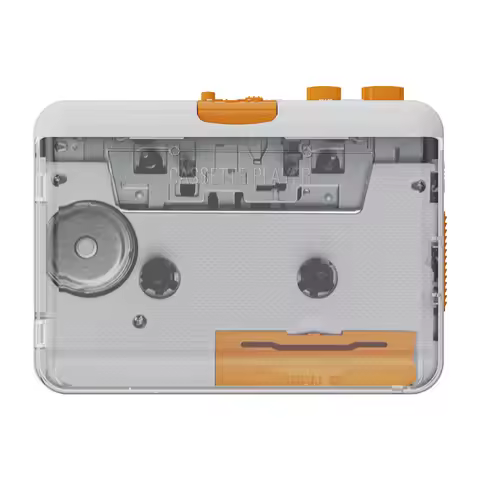 EZCAP Cassette Player Portable Walkman Tape Player Captures MP3 Audio Music via PC Cassette to MP3 C