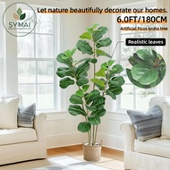 Artificial tree, Artificial ficus microcarpa tree, 5.0-6.0Ft, Perfect artificial bonsai plants