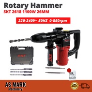 SKT 2618 1100W 26MM Professional Rotary Hammer Demolition Drill with SDS Plus 2 Function Power Tool 