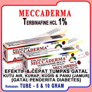 meccaderma 5gr 10gr - anti jamur kulit - terbinafine 1% / salep 88