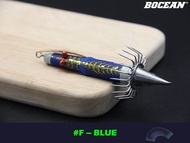 BOCEAN LASER Bottom Sinker Squid Jig Squid Lure Fishing Jig Octopus Lure Rocket Twist Vietnam Killer