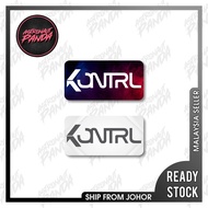 (Ready Stock) KONTRL - Billet Box Warranty Sticker (Astronaut Panda)