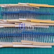 (5 Pieces) Resistor 1/4W Size 0R To 91R R Body Metal Film 1/4W 1% MF 1/4W